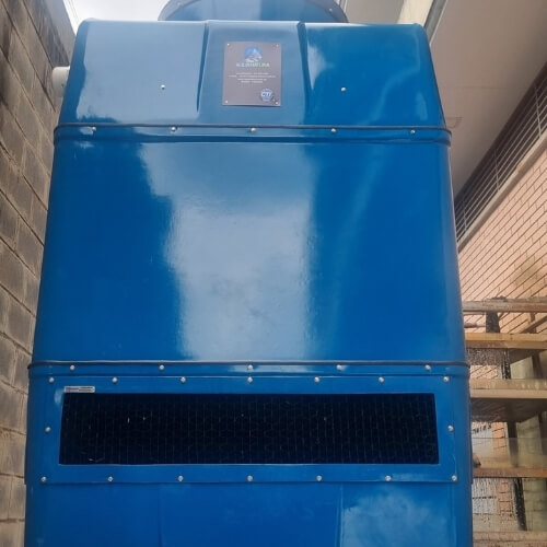 Torres de enfriamiento, plantas de tratamiento de aguas residuales 005